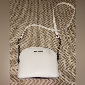 white steve madden purse